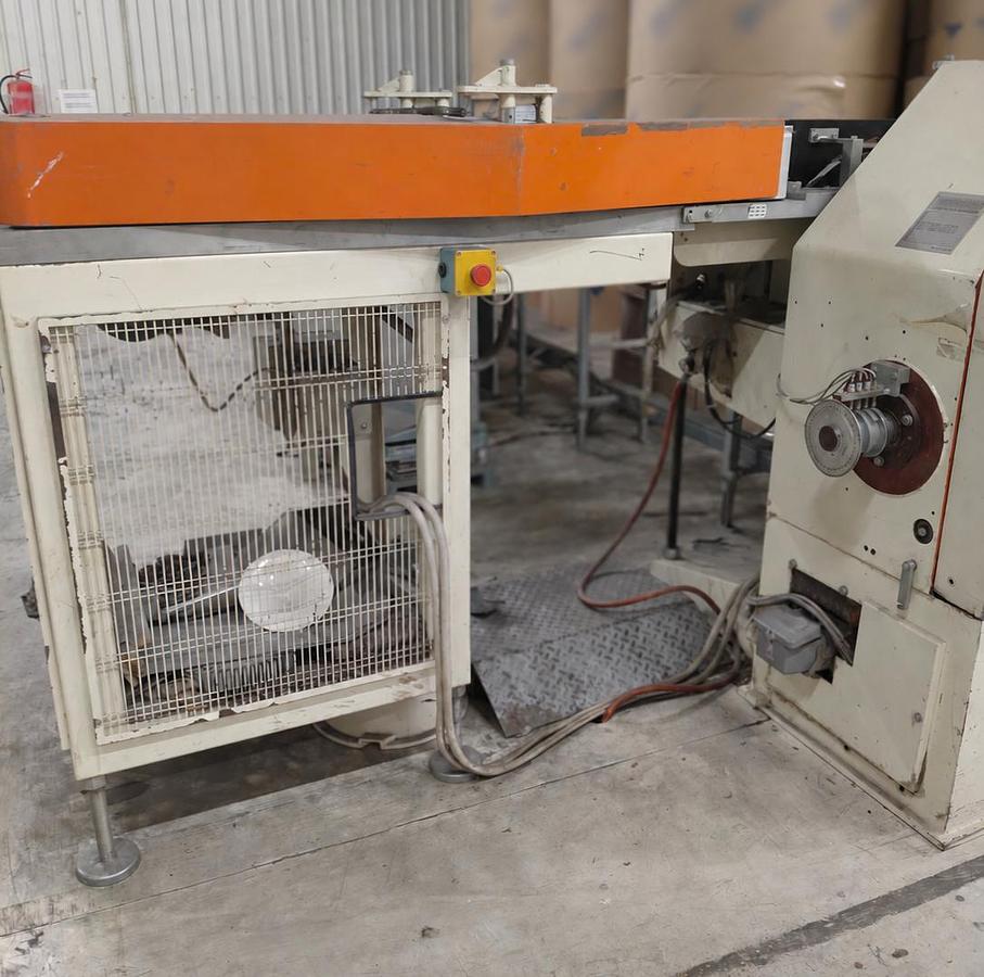 Used FABIO PERINI Automatic Toilet Roll Line + CASMATIC Tissue roll Packing Unit