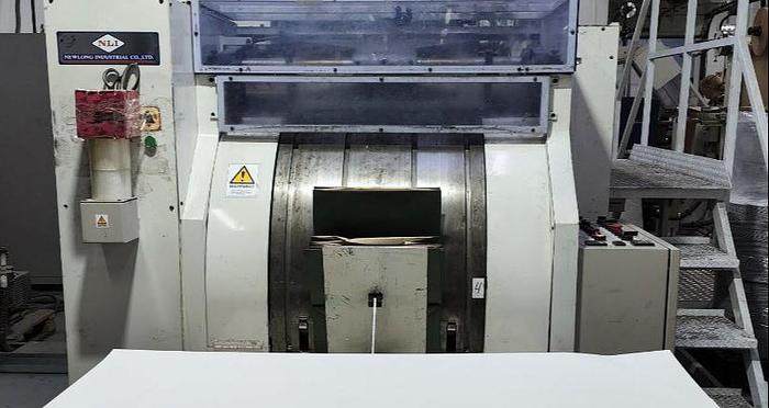 Used 2013 NEWLONG 148T+504 TH-7 | square bottom paper bag making machine with twisted handles unit