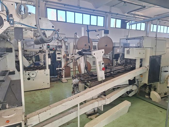 Used (visible in production) 1994 WINDMÖLLER & HÖLSCHER (W&H) TRIUMPH 5QT