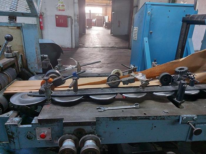 Used (assembled but no longer visible in production) 1968 WINDMÖLLER & HÖLSCHER (W&H) TRIUMPH 3 - SOS paper bag making machine