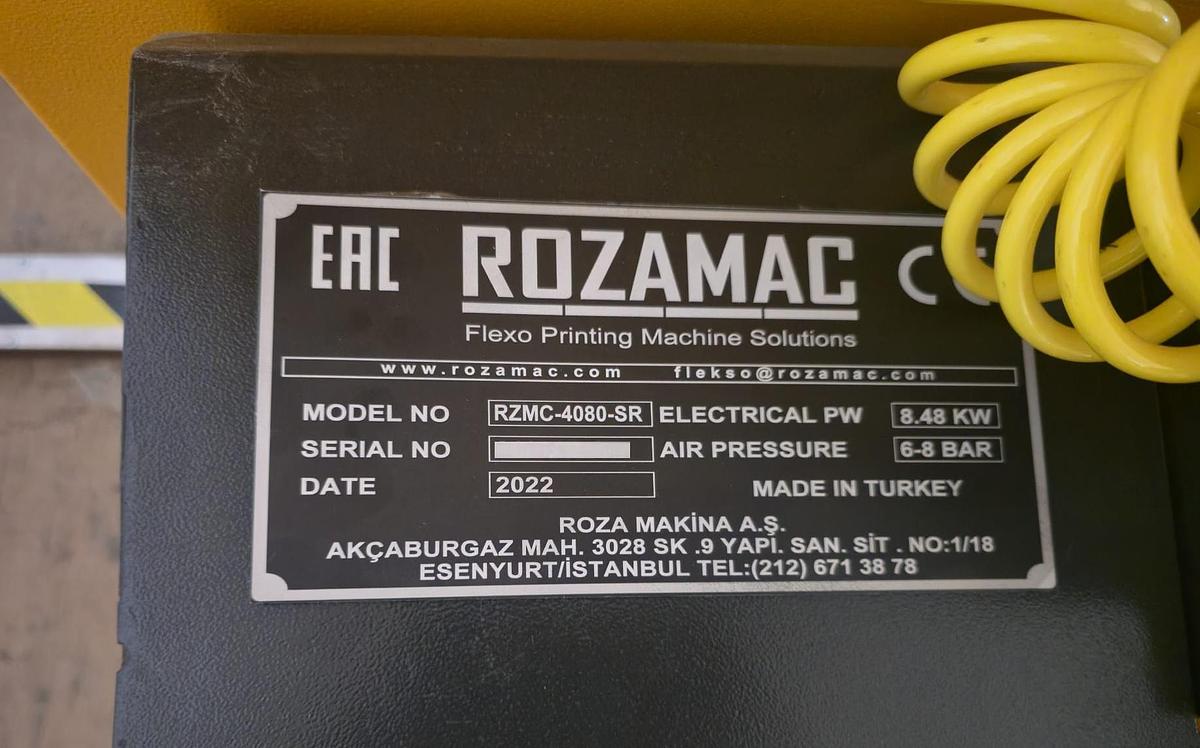Used 2022 ROZAMAK A.Ş. RZMC-4080-SR