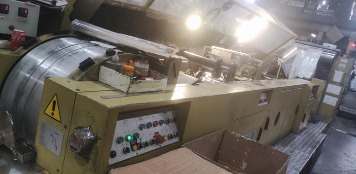 Used 2007 CURIONI SUN MASTER 350 (Gearless/Servo) paper bag making  machine with twisted handles units