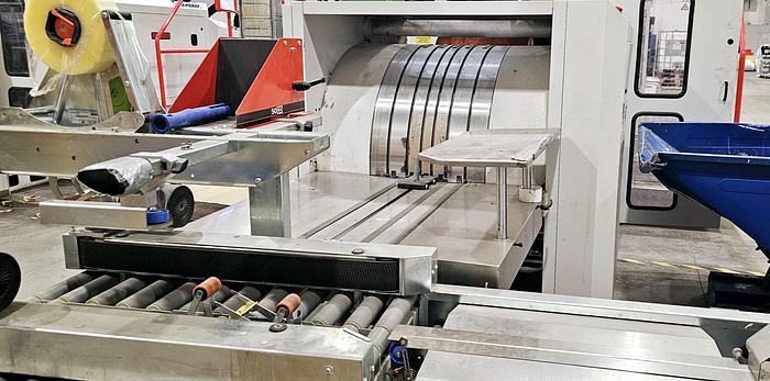 Used (visible in production) 2020 SOMTAS TC 18-46 FLAT HANDLE (Servo) - Square bottom paper bag making machine with FLAT handles
