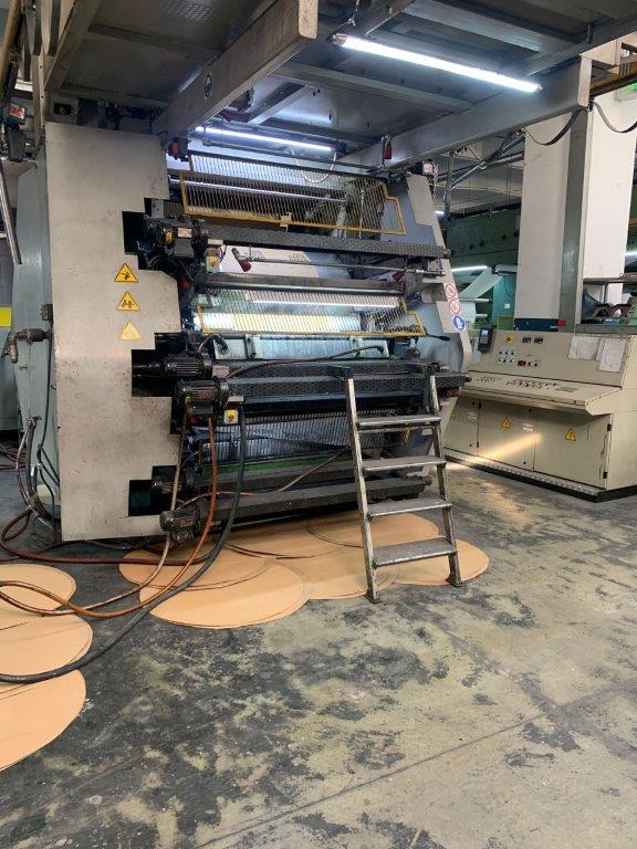 Used (visible in production) 1996 FLEXOTECNICA Prima 6 col. CI flexo | 1300mm