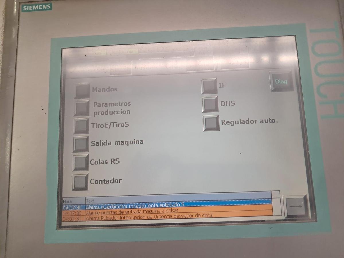 Used (visible in production) 2007 HOLWEG HOLWEG RS 26 Servotech | flat satchel paper bag making machine with window unit and in line flexo
