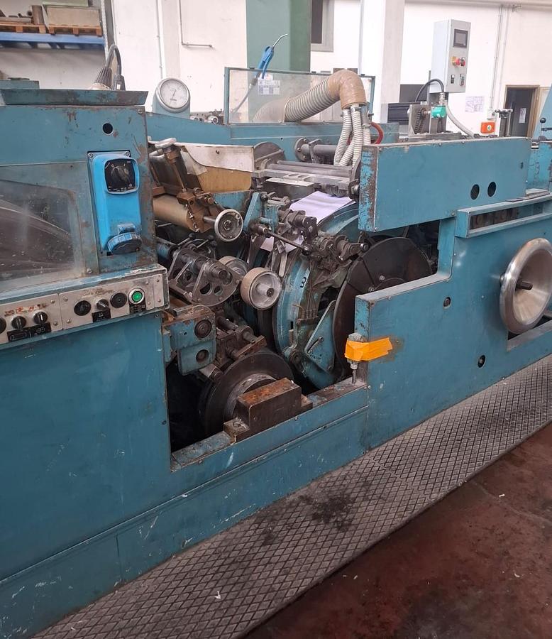 Used HOLWEG ROTABLOK SOS | Paper Bag Machine – Square-Bottom Bags with Flap, adhesive strip - with in-line 3 Colour Flexo
