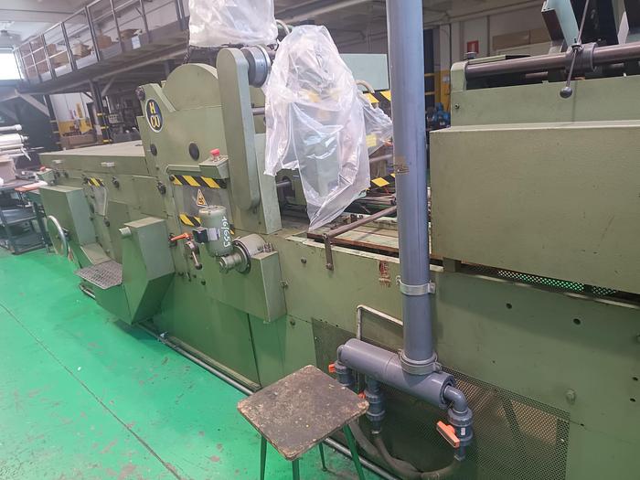 Used HONSEL HONCO 722 | Vacuum cleaner bag finishing machine (for applying cardboard collars and folded ends)