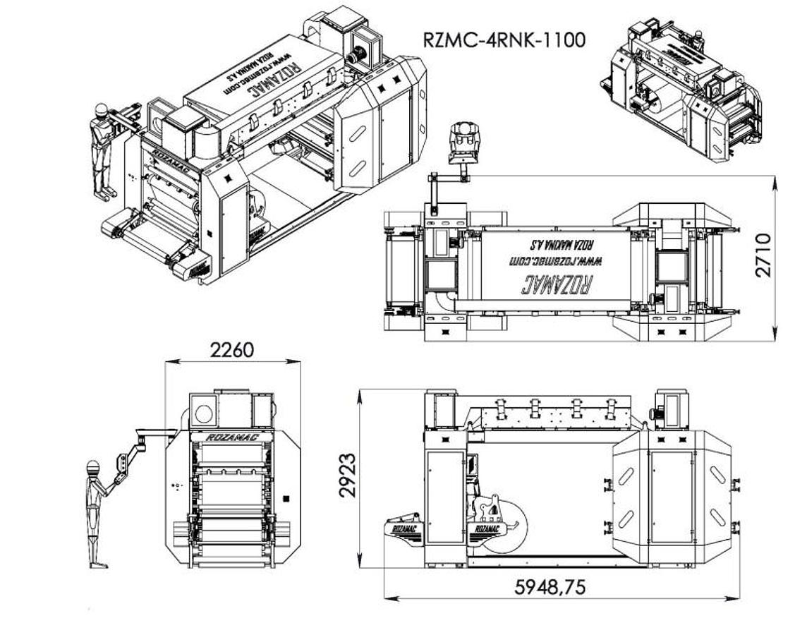 Used 2022 ROZAMAK A.Ş. RZMC-4080-SR