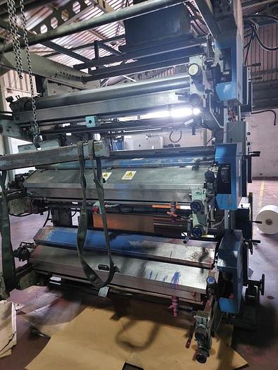 Used (assembled but no longer visible in production) 1968 WINDMÖLLER & HÖLSCHER (W&H) TRIUMPH 3 - SOS paper bag making machine