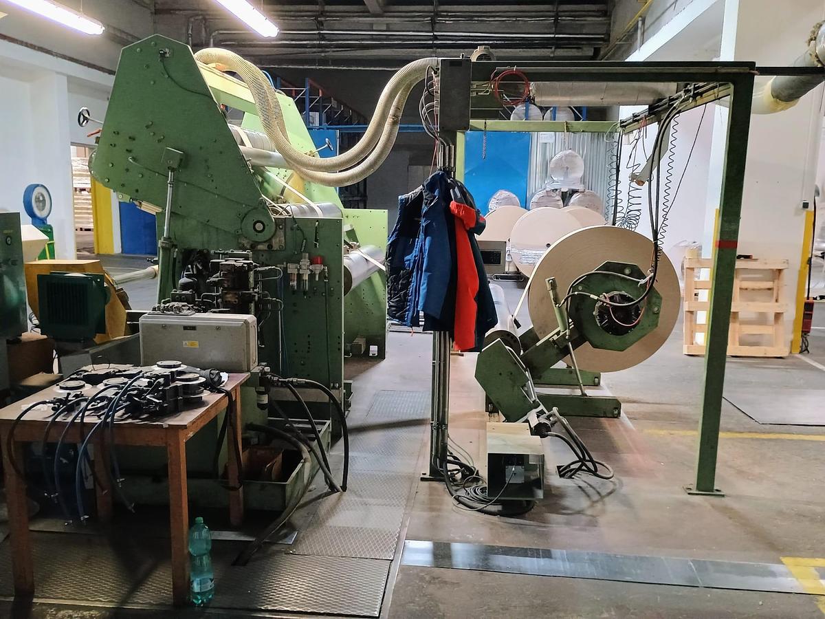 Used JYLHAVAARA (Finland) SLITTER-REWINDER 1700 mm | year 1985 - overhauled in 2021