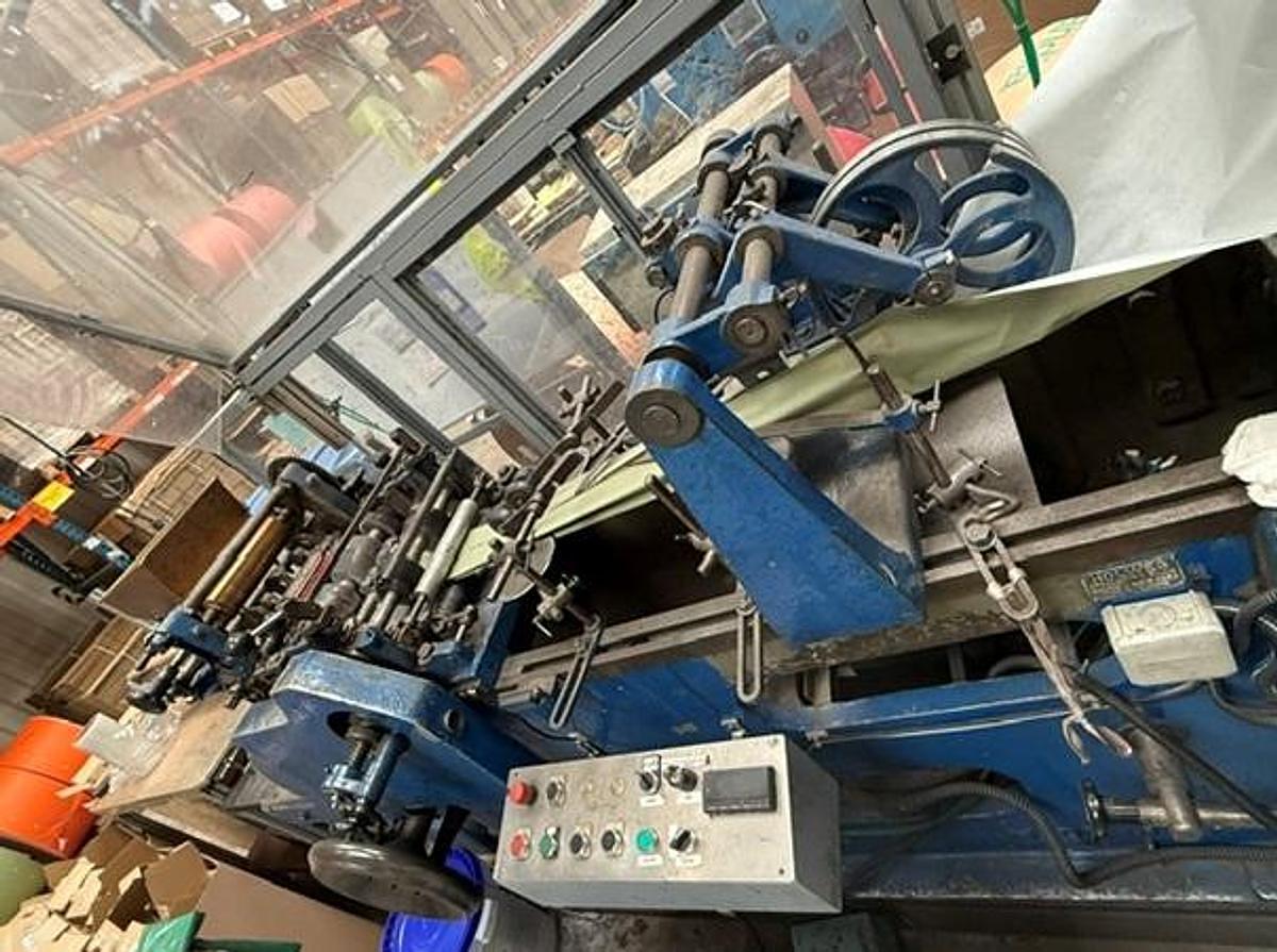Used (visible in production) 3x HOLWEG (RS2 | RS2 | RS1) | Flat and gusseted paper bag making machines