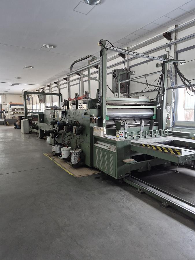 Used CURIONI 2200 Die cutter with flexo