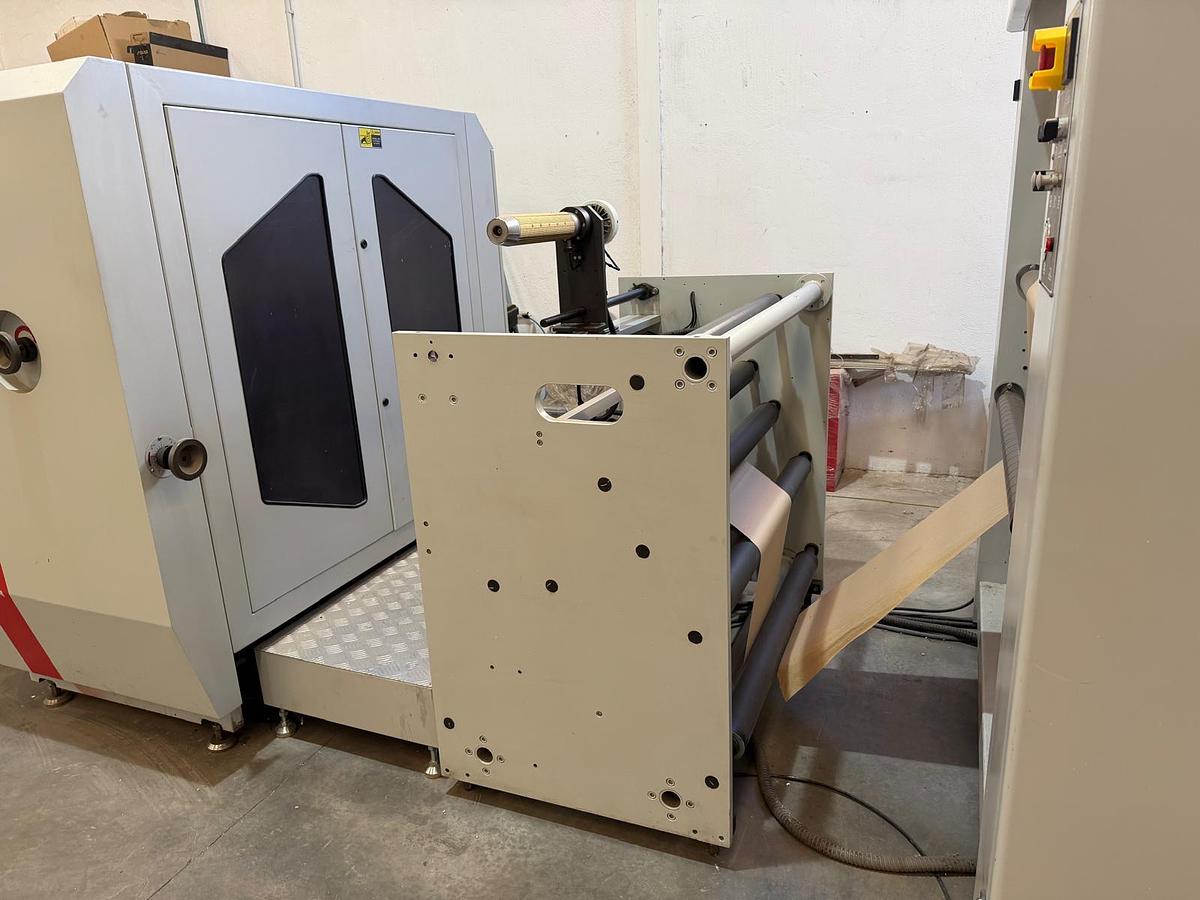 Used 2023 MTED RZJD-350J Flat and Satchel Paper Bag Machine with window unit and 4 Colors in-line flexo