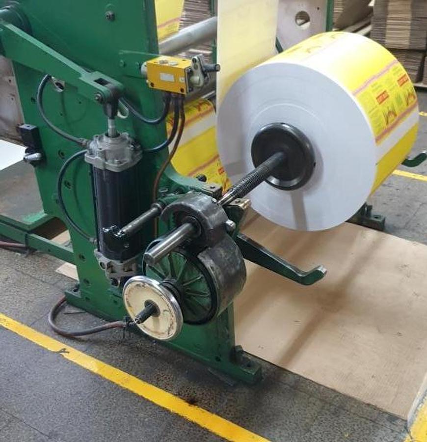 Used (assembled but no longer visible in production) WINDMÖLLER & HÖLSCHER (W&H) TRIUMPH 1  | SOS paper bag making machine