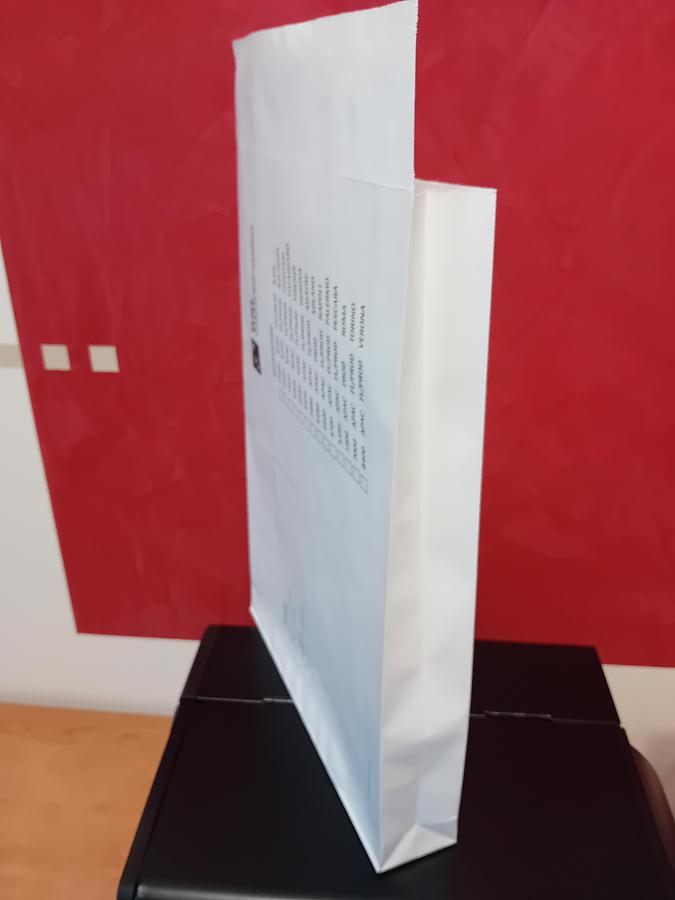 Used HOLWEG ROTABLOK SOS | Paper Bag Machine – Square-Bottom Bags with Flap, adhesive strip - with in-line 3 Colour Flexo