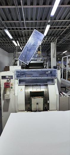 Used 2013 NEWLONG 148T+504 TH-7 | square bottom paper bag making machine with twisted handles unit