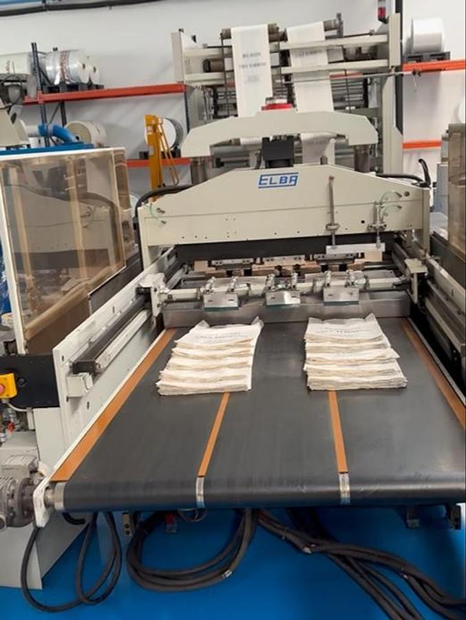 Used 2005 ELBA SA90EV-11 | Film bag bag-making machine (T-shirt plastic shopping bag)