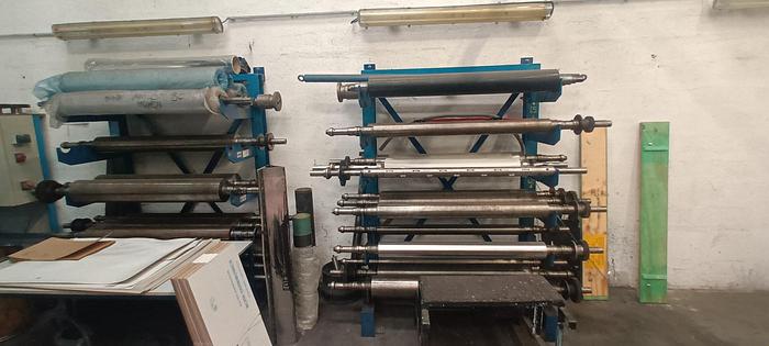 Used (visible in production) 1992 MAF ORION - 6 col. stack flexo 1200 mm