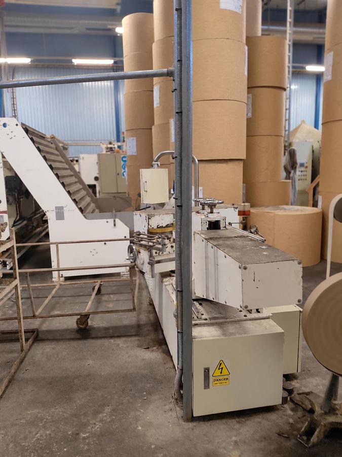 Used TMC (Italy) Packaging line for tissue rolls