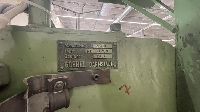 Used 1970 GOEBEL type Rapid D