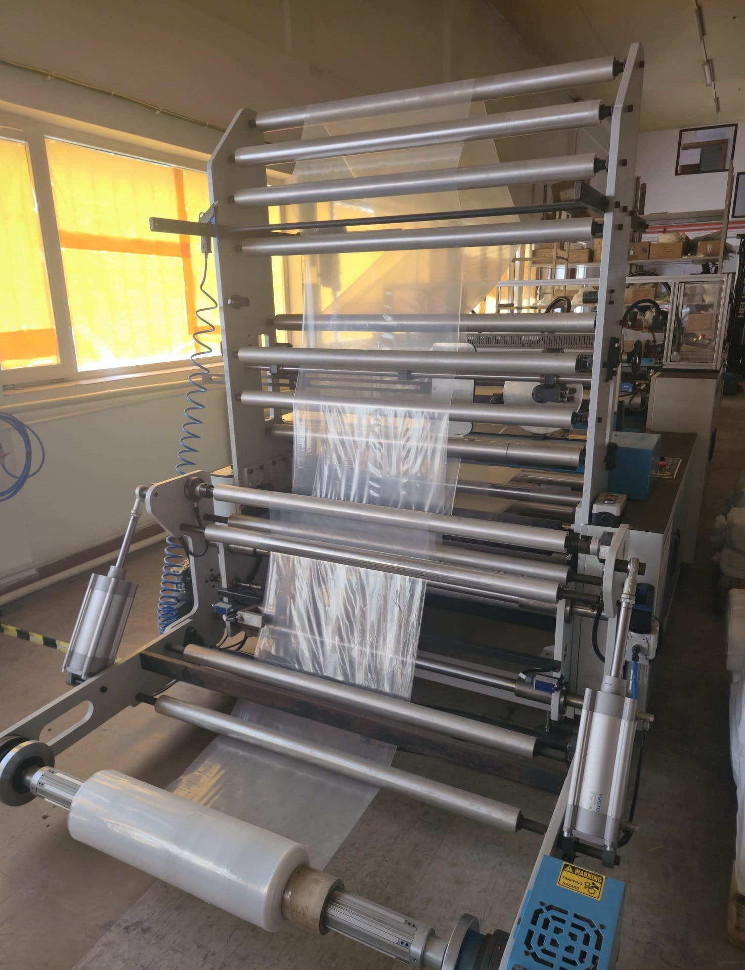 Used 2022 GÜRÇELİK ARCTIC- 1000-S Side Sealing Bag Cutting Machine