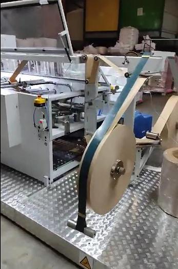 Used 2020 CURIONI SUN MASTER 540 - Reel fed Square bottom paper bag making machine with in line twisted handle unit