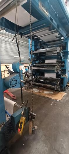 Used (visible in production) 1992 MAF ORION - 6 col. stack flexo 1200 mm