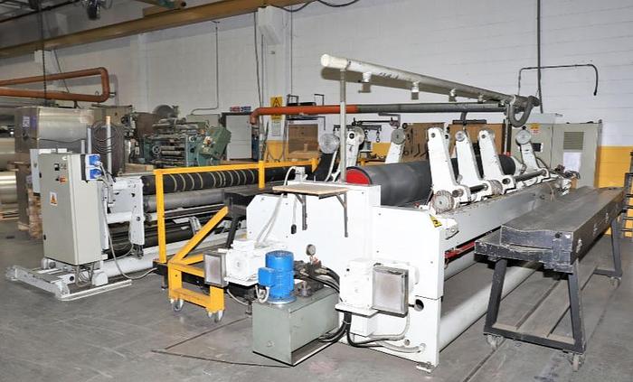 Used Sage 3300mm - drum slitter rewinder
