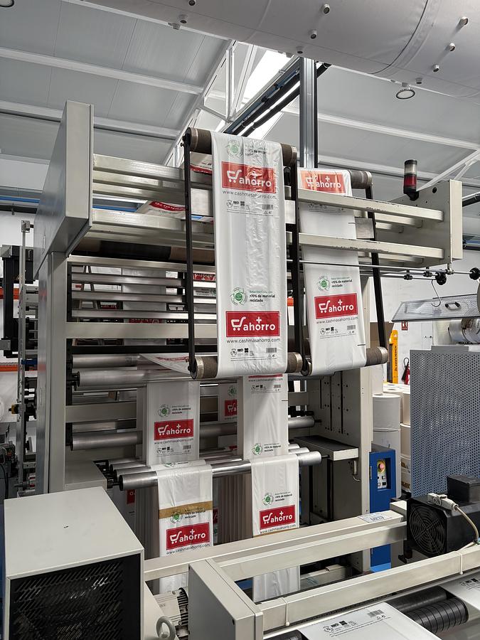 Used 2005 ELBA SA90EV-11 | Film bag bag-making machine (T-shirt plastic shopping bag)