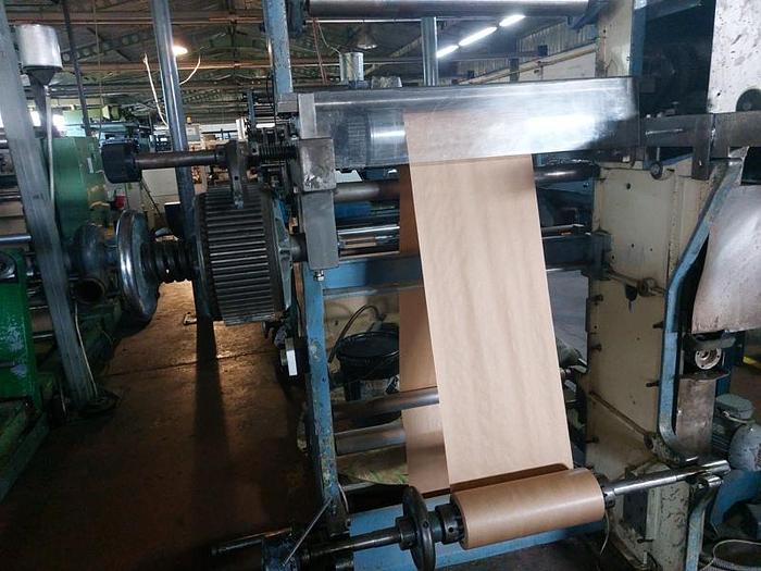 Used WINDMÖLLER & HÖLSCHER (W&H) TRIUMPH 2 with 3 col. in-line flexo | SOS Paper Bag Machine