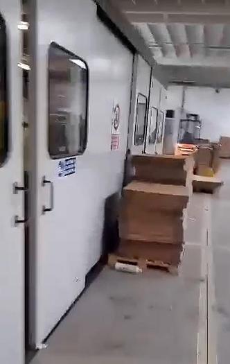 Used (visible in production) 2002 MANZONI Seriana 40 with 4 col. flexo - Flat & satchlel paper bag making machine