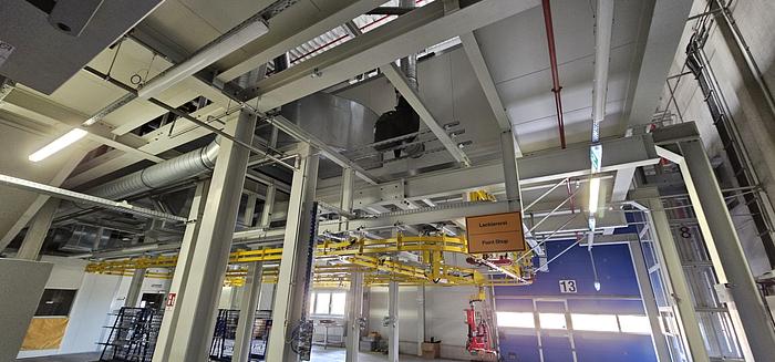 Used 2016 HEIMER Lackieranlagen + Lufttechnik PAINTING PLANT