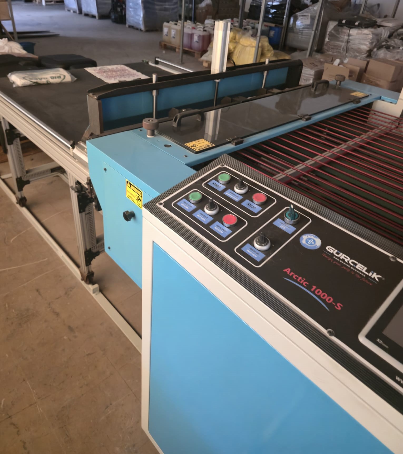 Used 2022 GÜRÇELİK ARCTIC- 1000-S Side Sealing Bag Cutting Machine