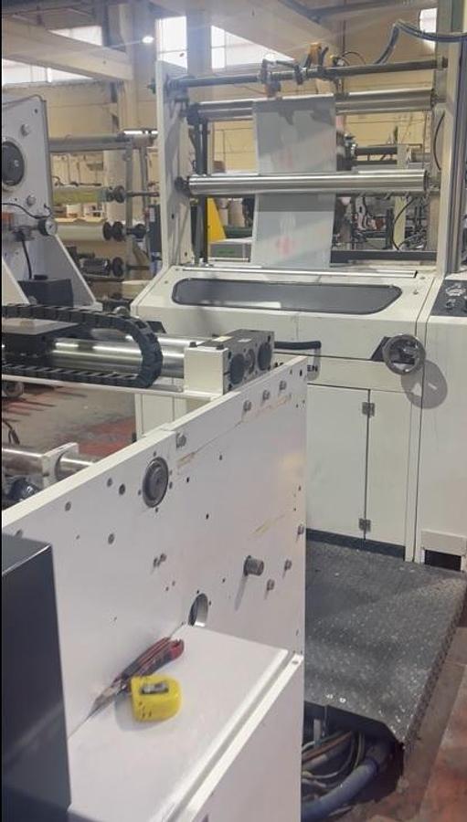 Used (visible in production) 2021 GARANT MATAsim (with window unit)| Flat and satchel paper bag machine