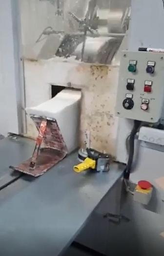 Used (visible in production) 2002 MANZONI Seriana 40 with 4 col. flexo - Flat & satchlel paper bag making machine