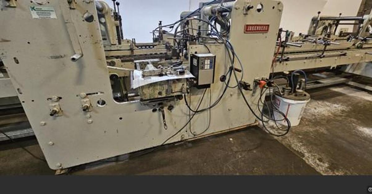 Used (disassembled & stored in warehouse) 1970 JAGENBERG DIANA 1325 Folder-Gluer