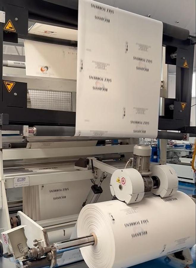 Used 2005 ELBA SA90EV-11 | Film bag bag-making machine (T-shirt plastic shopping bag)