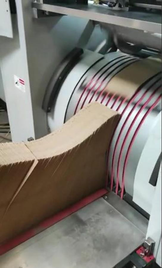 Used 2023 MTED RZJD-350J  Flat and Satchel  Paper Bag Machine with window unit and 4 Colors in-line  flexo
