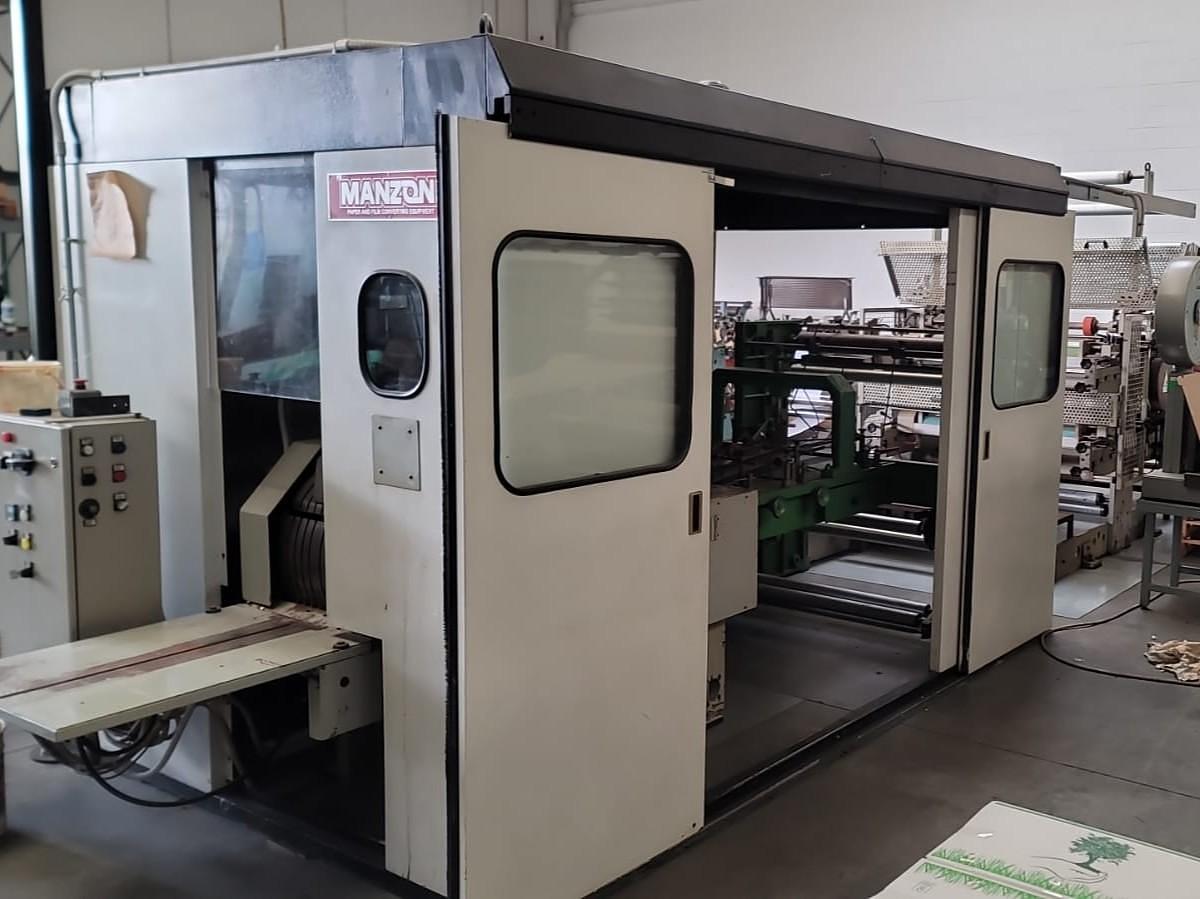 Used 2005 MANZONI SERIANA 31 with in-line 4 colors flexo printer