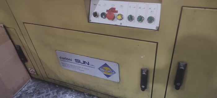 Used 2007 CURIONI SUN MASTER 350 (Gearless/Servo) paper bag making  machine with twisted handles units