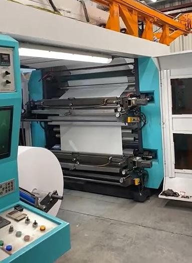 Used 2019 LISHENG YBT-41500 - stack type roll to roll flexo (1500 mm)