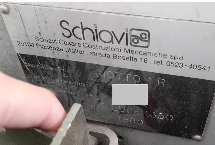 Used 1990 Schiavi Giotto 1 R - Slitter rewinder