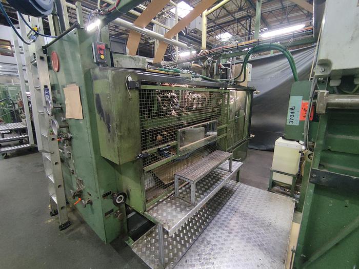 Used (visible in production) 1974 WINDMÖLLER & HÖLSCHER (W&H) TRIUMPH 3C with flat handles unit W&H 9620