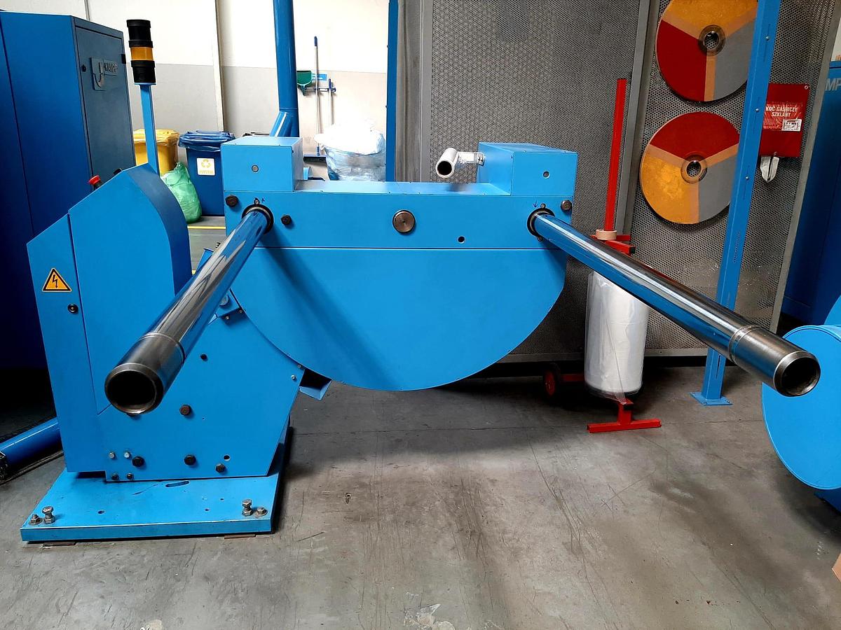Used (visible in production) KAMPF Conslit II 20/085 | Slitter-Rewinder (2050 mm)