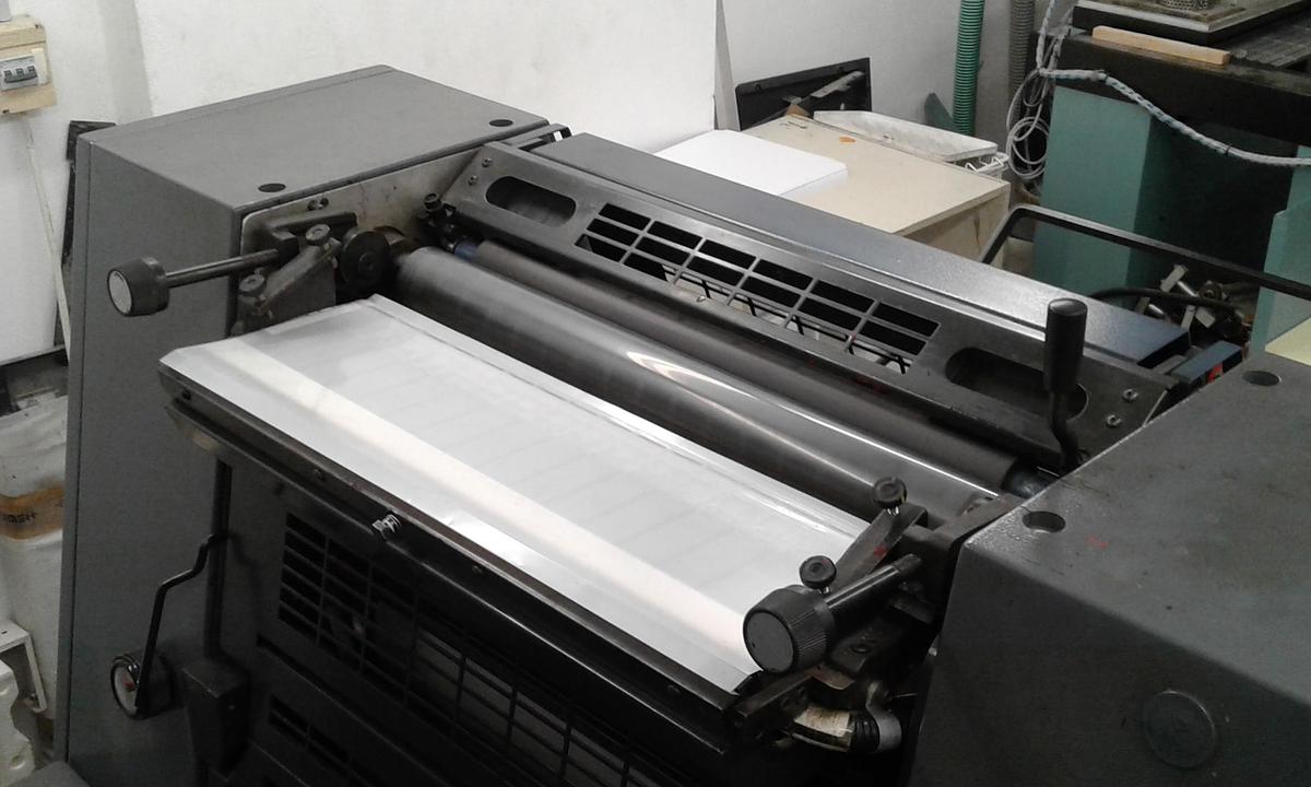 Used 2001 Heidelberg GTO 52-2-P offset printing machine