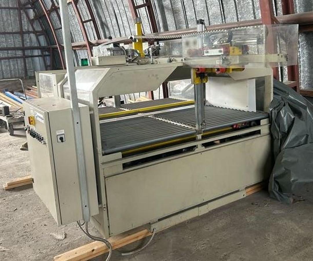 Used 2006 EMMEPI PC 1650/2 Compact  | Automatic Jogger & Strapping Machine for Corrugated Cardboard Packages