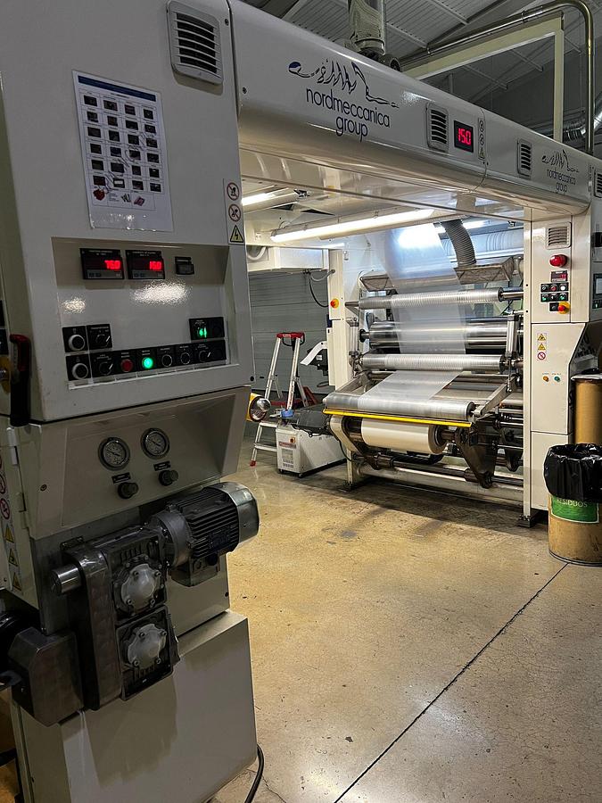 Used 2018 NORDMECCANICA SIMPLEX SL 1100 | Duplex Solventless laminator