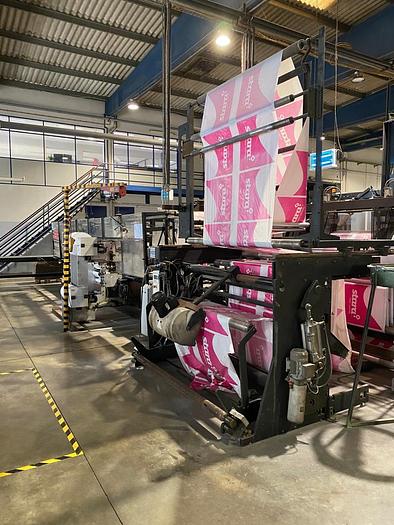 Used 2004 LEMO INTERMAT 850 TU - SGS / CT - LOOP HANDLE BAG MAKING MACHINE MACHINE