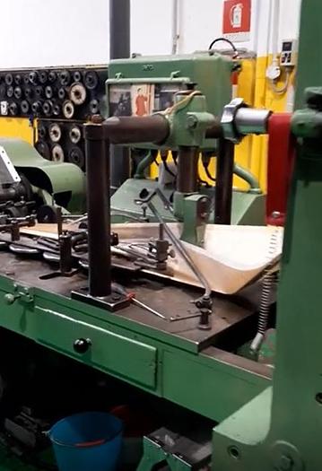 Used (visible in production) W&H TRIUMPH 3 with in-line 3 col. flexo | Square bottom paper bag making machine