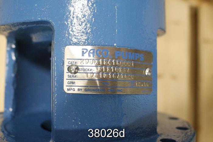 Unused Grundfos Paco Kp 8015-3/4 Pump Rotating Assembly, 7 Vane, 12.86" Diameter #38026